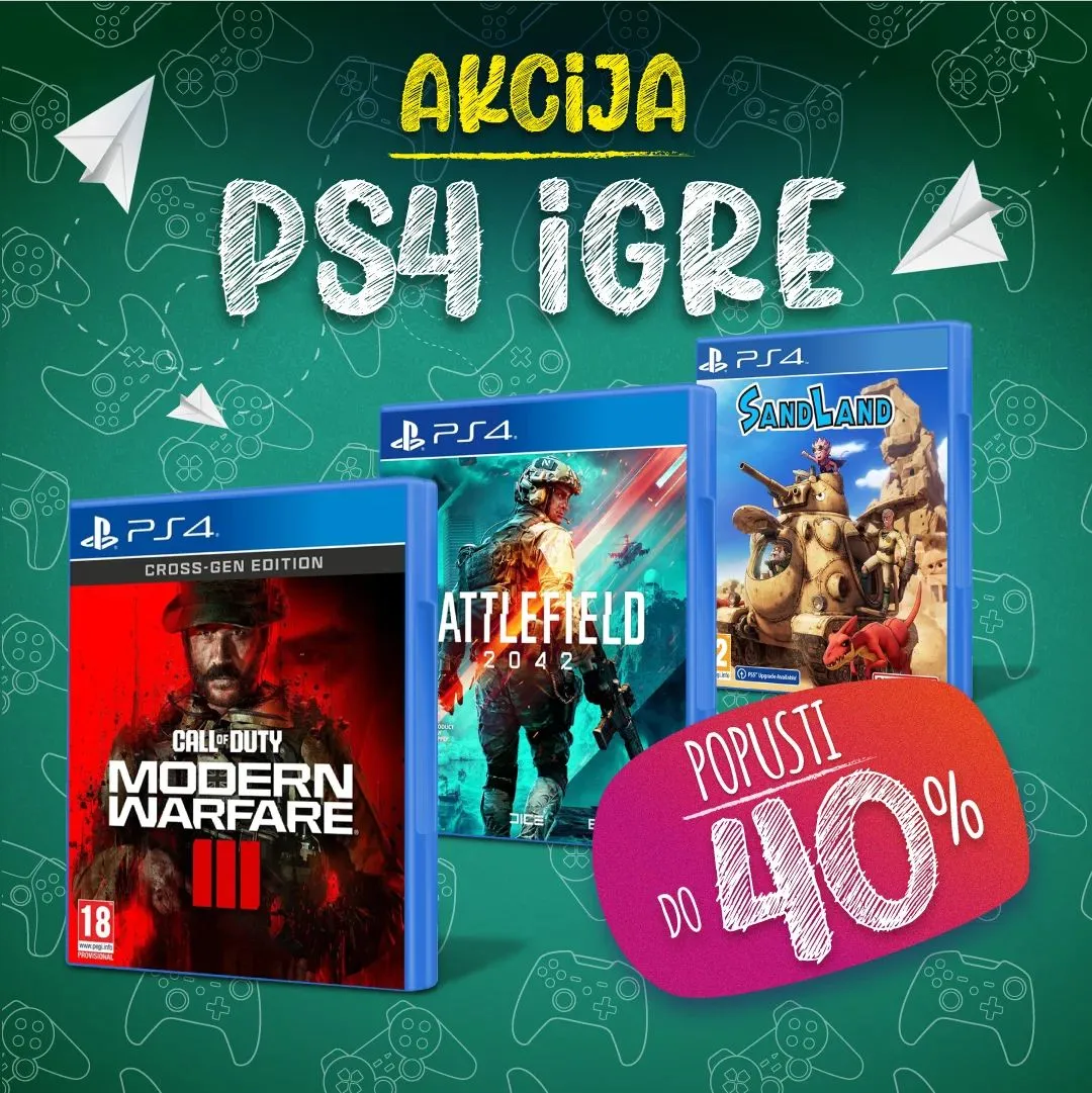  PS4 igre akcija